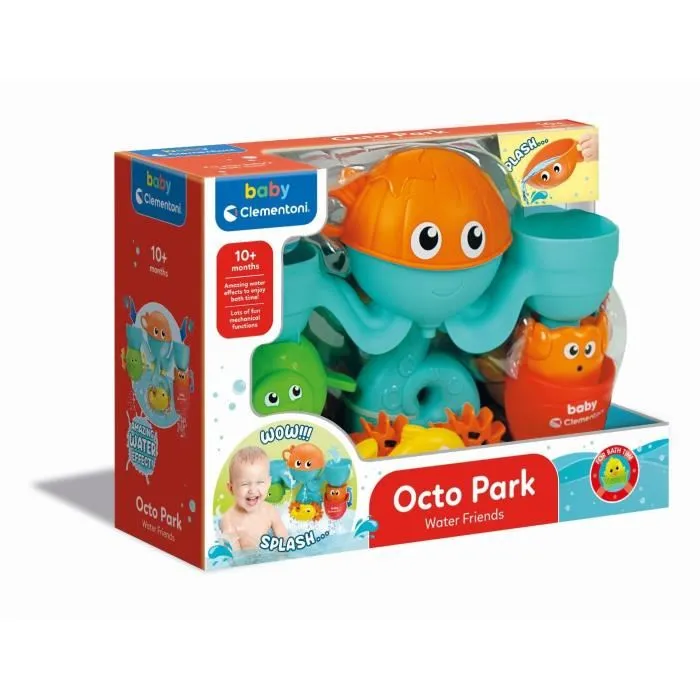 Clementoni CLE17458 Mon centre d'activités aquatiques jouet de bain pour bébé