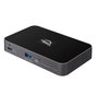 OWC Hub Thunderbolt 4 avec 4 ports USB-C (40 Gb/s), port USB 3.2 Gen 2 Type-A, support double écran 4K ou simple 5K/6K/8K, gris sidéral