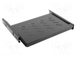 LANBERG Étagère de rack 1U noire 19 pouces AK-1006-B