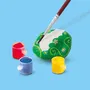 SES CREATIVE Kit Peinture sur Pierre, Set Créatif DIY avec 6 Pots de Peinture, Pierres Naturelles, Pinceau et Yeux pour Enfants à Partir de 5 Ans