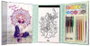 Kids Euroswan Set de coloriage Mandalas Wow Generation avec feutres, stylos, aquarelles pailletées et livre de 40 pages dès 3 ans