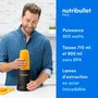 Nutribullet Pro NB907MAB Noir Mélangeur 900W - Tasse sans BPA, Lames inox, Extraction Nutriments