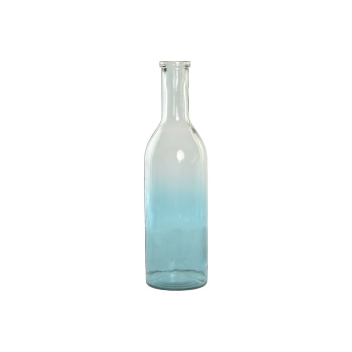Home ESPRIT Vase Bicolore Cristal recyclé méditerranéen 14 x 14 x 50 cm Home ESPRIT Vase Bicolore Cristal recyclé méditerranéen 14 x 14 x 50 cm