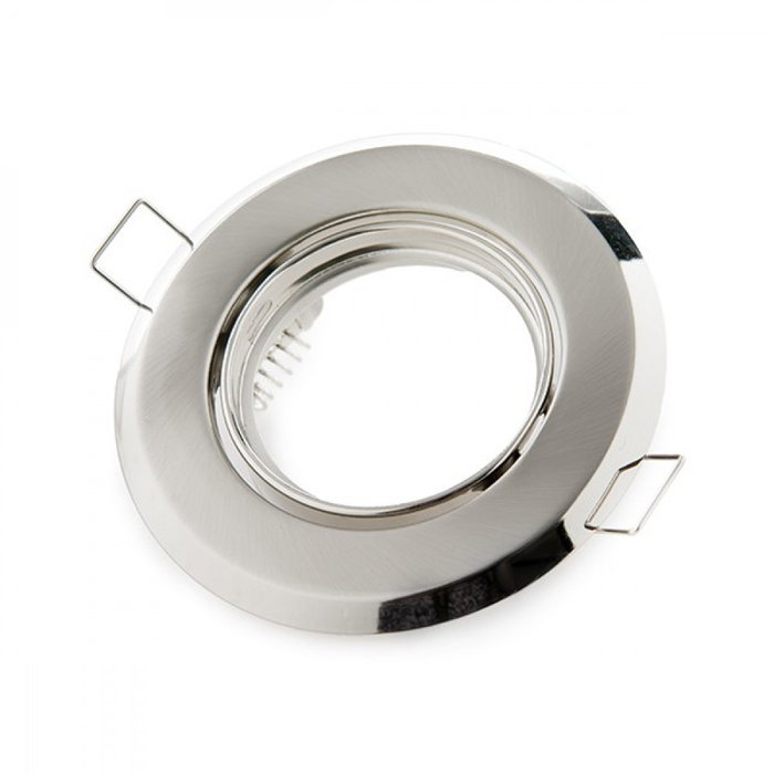 Bague Projecteur Downlight Rond Inclinable Acier 92M