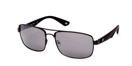Skechers SE6016-5902C Lunettes de soleil pour homme Gris/Doré