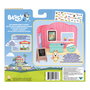 Moose Bluey - Set Tienda de Helados 17553 - Figurine Bingo articulée avec accessoires et autocollants - Version en espagnol - Jouet pour enfants +3 ans