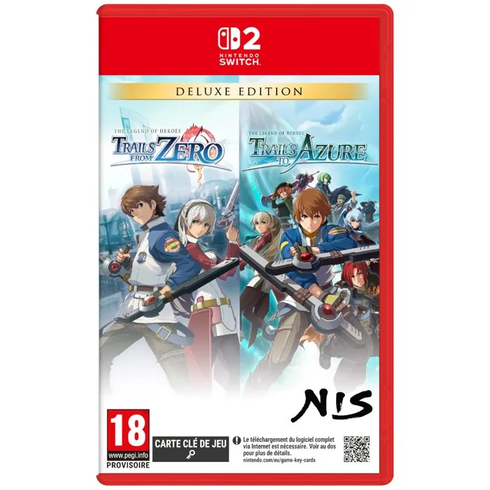 Microids The Legends of Heroes Trails from Zero + Trails to Azure - Édition Deluxe Microids The Legends of Heroes Trails from Zero + Trails to Azure - Édition Deluxe