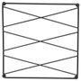 Home Deco Factory Sous-plat en métal noir DECO FILAIRE