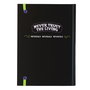 ERIK Carnet A5 premium Beetlejuice - 96 pages - Couverture rigide avec pochette intérieure et feuille d'autocollants incluses