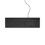 Dell KB216 Clavier Multimedia Noir QWERTY US International