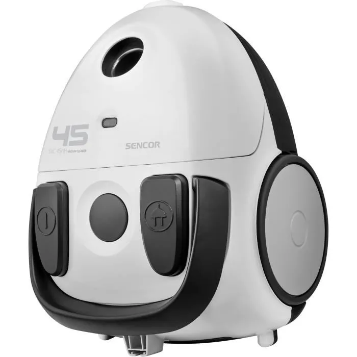 Sencor SVC 45WH-EUE3 Aspirateur traîneau avec sac, 850 W, Blanc