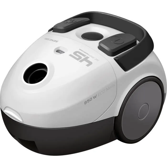 Sencor SVC 45WH-EUE3 Aspirateur traîneau avec sac, 850 W, Blanc