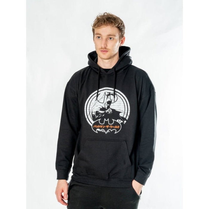DC Comics sweater à capuche Batman Anime Wall (L)