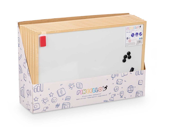 PINCELLO Tablero Pizarra Blanca 40x60cm