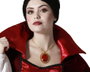 Atosa Collier avec Pendentif de Rubis Rouge pour Déguisement de Vampire