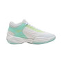 Chaussures de Basket-Ball pour Enfants Puma Court Pro 2 Blanc Vert XL