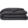 Today Housse de couette Organic 240x260 cm 100% Coton 57 fils/cm² avec fentes passe main et boutonnière - Certifications GOTS et Oeko-Tex - Pour lit 2 personnes