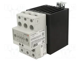 CARLO GAVAZZI RGC3A60D25KKE Relais à semi-conducteur triphasé 25A 42-660VAC