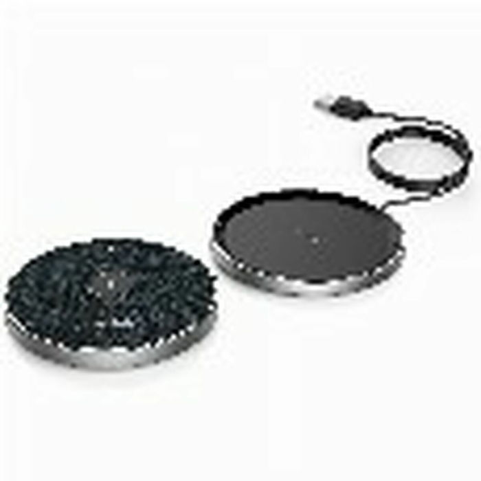 Yealink VCM36-W Microphone sans fil USB-C pour bureau, noir, portée 6 m avec batterie et bouton marche/arrêt