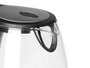 Argon Bouilloire Cristal Acier Inoxydable 2000W 1,8L Noir Transparent 23x24x16 cm (Set de 6)