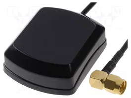 ESOL Antenne GPS automobile avec connecteur SMA mâle et fixation aimantée