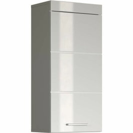 Trendteam Meuble de rangement haut Amanda - 1 porte - Blanc