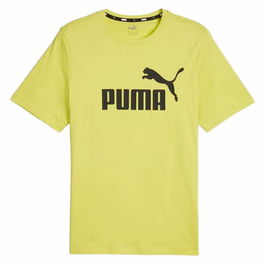 T-shirt à manches courtes homme Puma ESS LOGO TEE 586667 66 Vert
