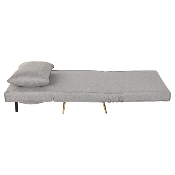 Canapé Convertible Home ESPRIT Gris Crème Scandi 90 x 90 x 84 cm Canapé Convertible Home ESPRIT Gris Crème Scandi 90 x 90 x 84 cm