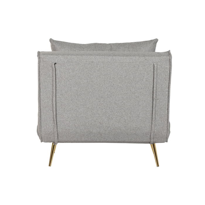 Canapé Convertible Home ESPRIT Gris Crème Scandi 90 x 90 x 84 cm