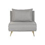 Canapé Convertible Home ESPRIT Gris Crème Scandi 90 x 90 x 84 cm