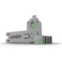 Lindy Bloqueur de Port USB - Lot de 4, Code Couleur Vert