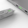 Lindy Bloqueur de Port USB - Lot de 4, Code Couleur Vert