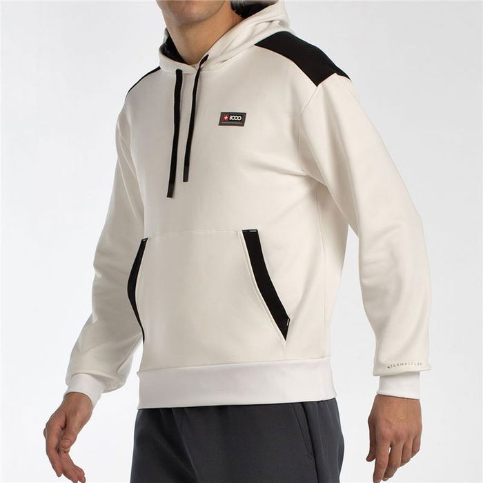 Sweat à capuche homme +8000 Euron Blanc 10-11 ans