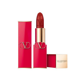 Valentino Rouge à Lèvres Crème Mat Rechargeable 3.5 g - Teinte Rosso 111A - Maquillage Italien Pour Femmes
