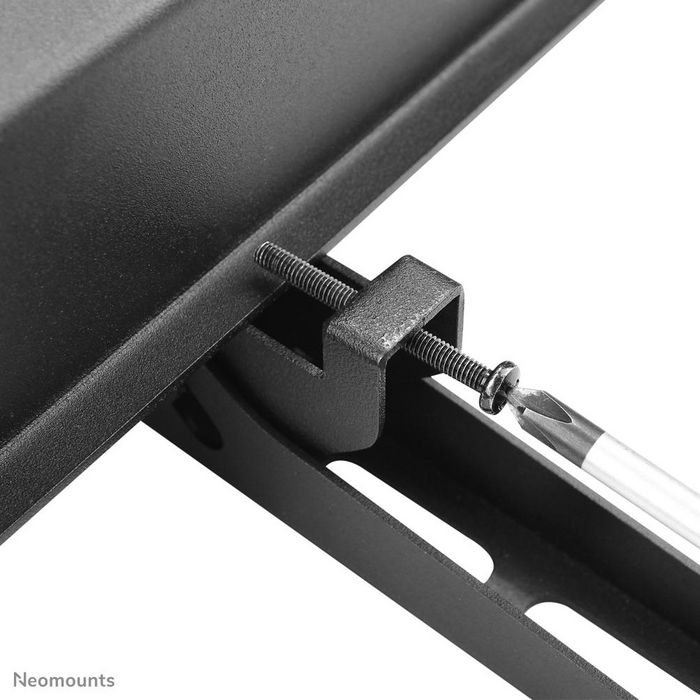 Neomounts Support Mural Inclinable LFD-W2640MP pour Écran Plat TV jusqu'à 75" - Compatible VESA 200x200 à 600x400, Capacité 35 kg, avec Support pour Media Player