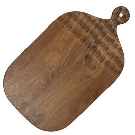 Home Deco Factory Planche de service Sylva en bois de manguier, 41x23,5 cm