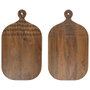 Home Deco Factory Planche de service Sylva en bois de manguier, 41x23,5 cm