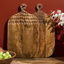 Home Deco Factory Planche de service Sylva en bois de manguier, 41x23,5 cm