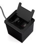 Emuca Multiconnecteur Atom 14 Noir