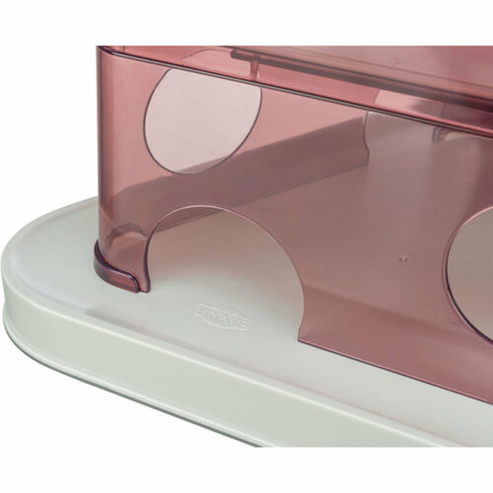 Jouet pour chats Trixie Cheese Tower Blanc Rose Caoutchouc Plastique 32 x 32 x 32 cm