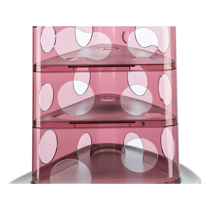 Jouet pour chats Trixie Cheese Tower Blanc Rose Caoutchouc Plastique 32 x 32 x 32 cm
