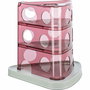 Jouet pour chats Trixie Cheese Tower Blanc Rose Caoutchouc Plastique 32 x 32 x 32 cm