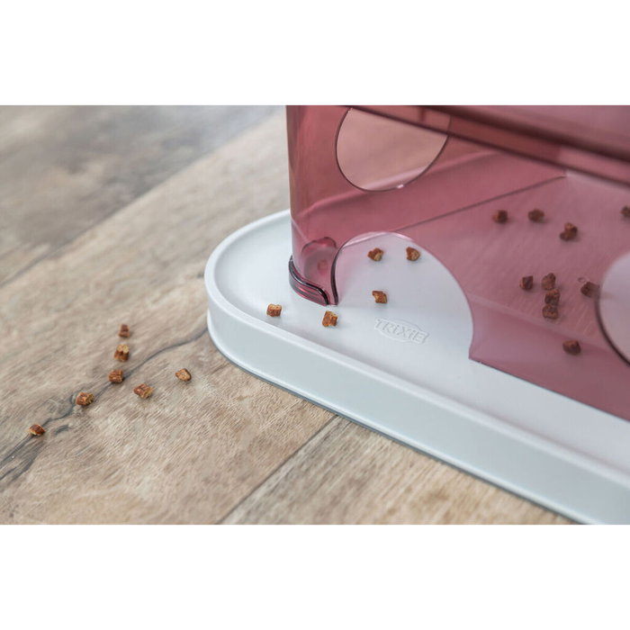 Jouet pour chats Trixie Cheese Tower Blanc Rose Caoutchouc Plastique 32 x 32 x 32 cm