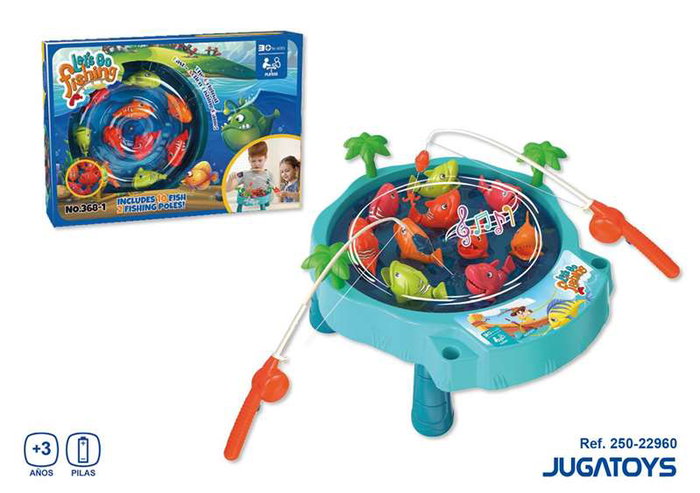 JugaToys Juego de pesca en mesa