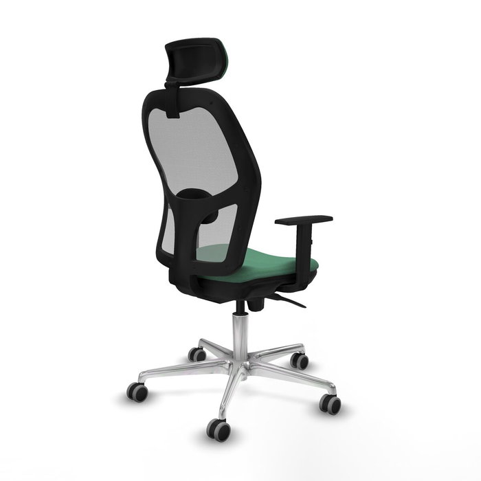 Piqueras y Crespo Chaise de Bureau Jorquera 1D086G2 Vert émeraude
