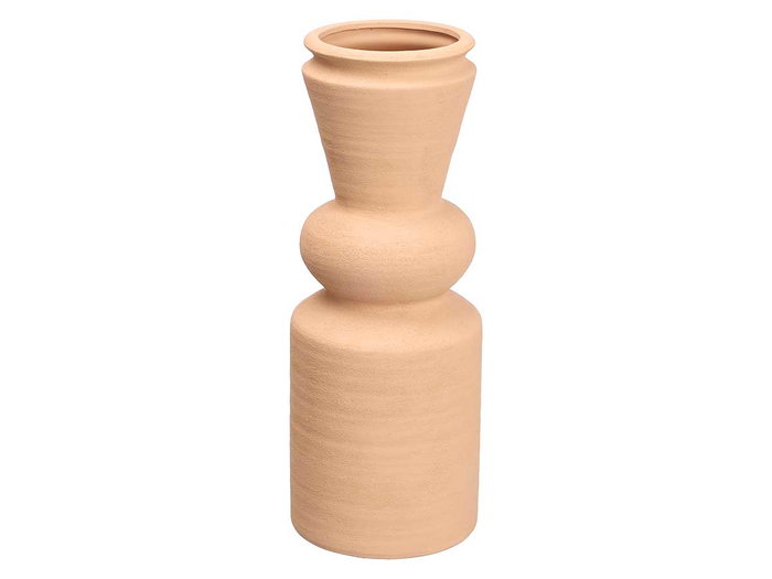 Giftdecor Vase Conique en Céramique 44 cm Marron Giftdecor (Set de 4)