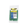 WOLFPACK LINEA PROFESIONAL Colliers de serrage en nylon vert 3,6 x 140 mm (Lot de 100)