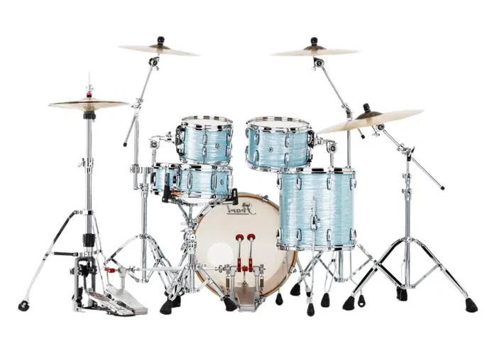 Pearl Set de Fûts PMX Master Professional 2014Bx/1007T/1208T/1414F - Ice Blue Oyster Pearl