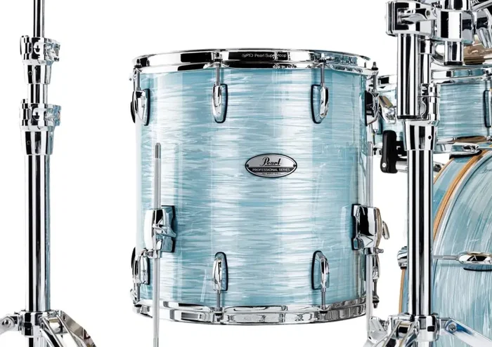 Pearl Set de Fûts PMX Master Professional 2014Bx/1007T/1208T/1414F - Ice Blue Oyster Pearl