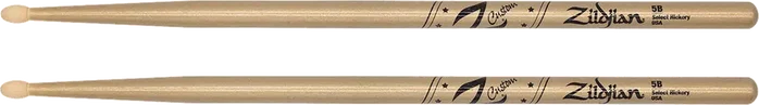 Zildjian Baquetas Z Custom Le - 5B Gold Chroma - Édition Limitée